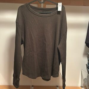 Gap waffle knit long sleeve